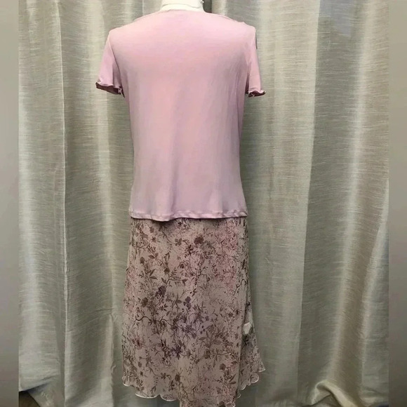 B.i.y.a.y.c.d.a 2pc Pink Top and Reversible Floral Polka Dot Skirt - Picture 2 of 13